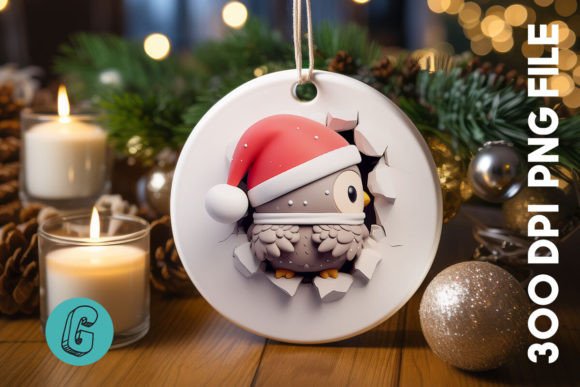 3D Owl Break Through Ornament Back (93) for Stunning Crafts