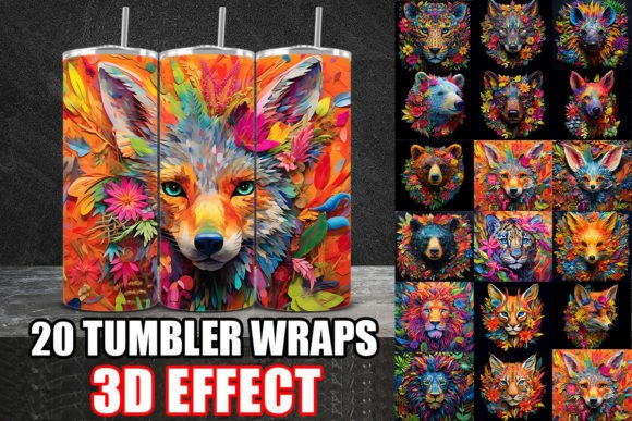 Stunning 3D Animal Designs for Your Creative Projects